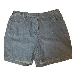 Kendra Scott Sport Blue Denim Women Shorts